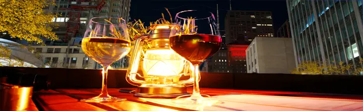 Chicago Rooftop wine