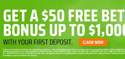 DraftKings Sportsbook Promo Code Illinois IL